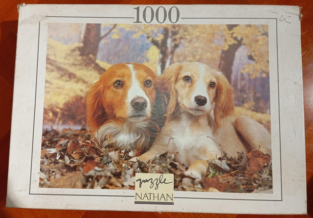 Puzzle Nathan 1000 pièces chiens