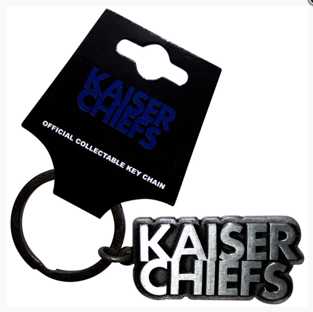 KAISER CHIEFS KEYCHAIN: SKEWED LOGO