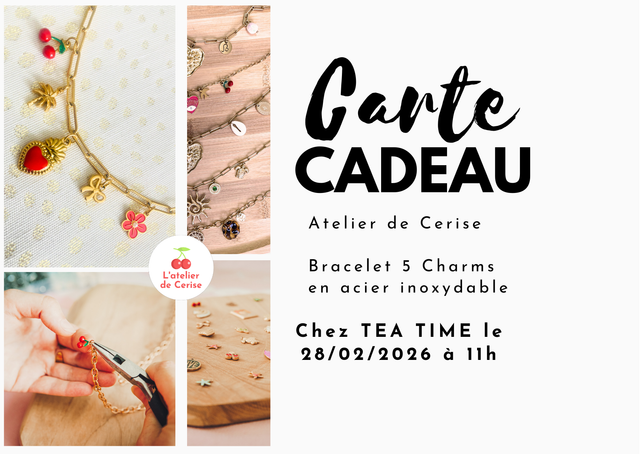 ATELIER Chez Tea Time - 28/02/2026 à 11H