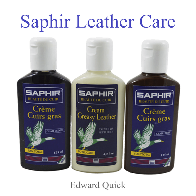 SAPHIR BEAUTE DU CUIR - CREME CUIRS GRAS (OILED LEATHER CREAM) - 125ml