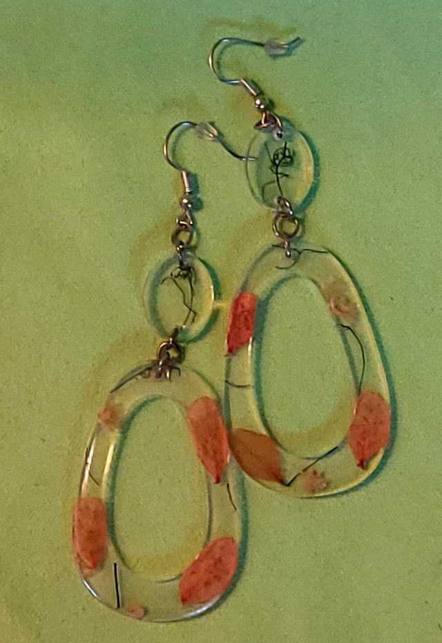 Boucles d'oreilles pendante 