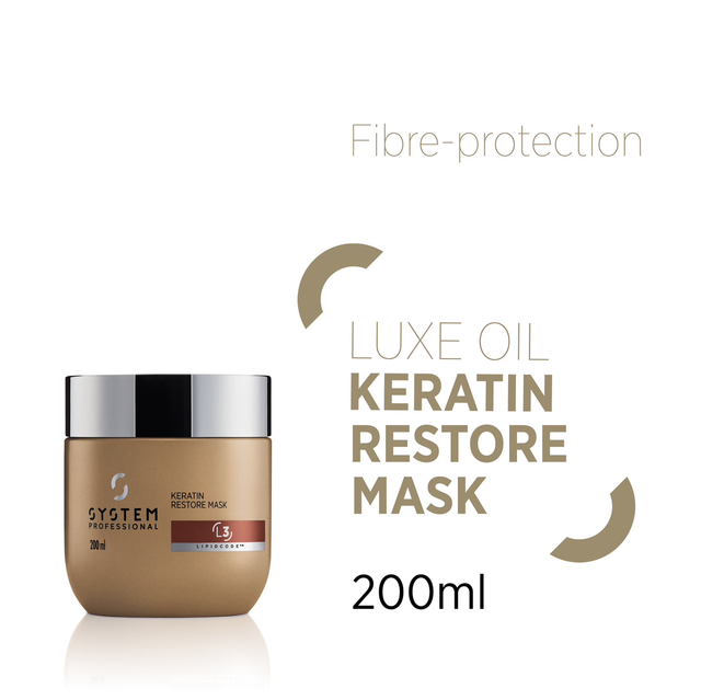 LuxeOil Keratin Restore Mask 200ml 