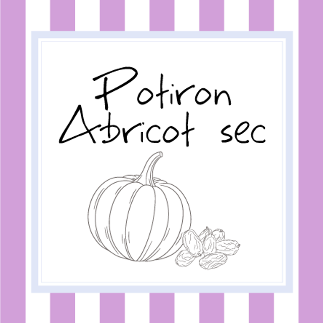 Potimarron Abricot sec (Confiture, 370g)