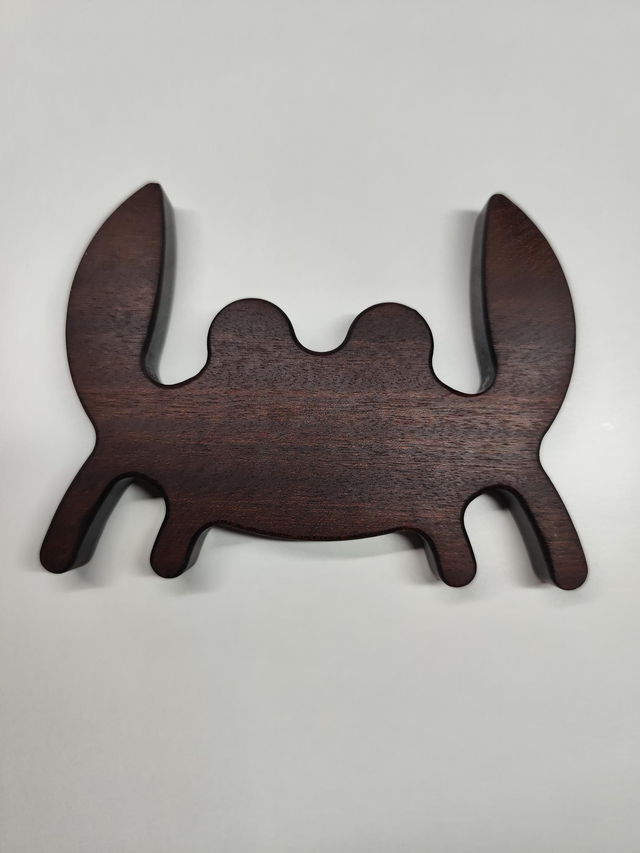 Décapsuleur crabe 🦀 ,crabi-coco en acajou 