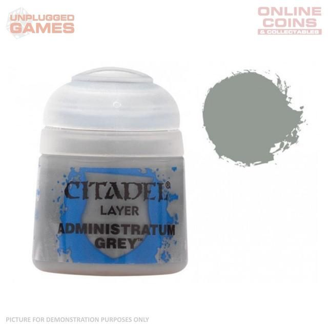 Games Workshop Citadel Layer Paint Administratum Grey