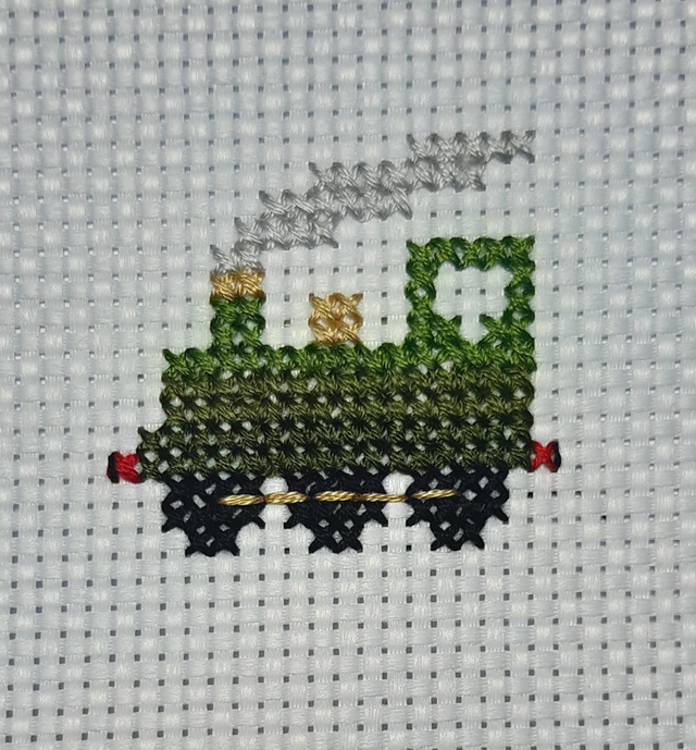 Your first stitch 'Train'