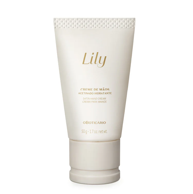 Lily CREME DE MÃOS ACETINADO HIDRATANTE LILY, 50G