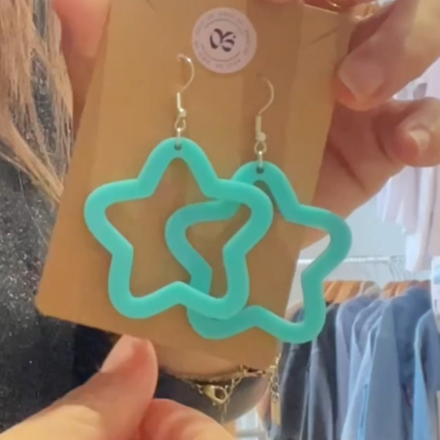 Boucles Étoiles grand modèle  