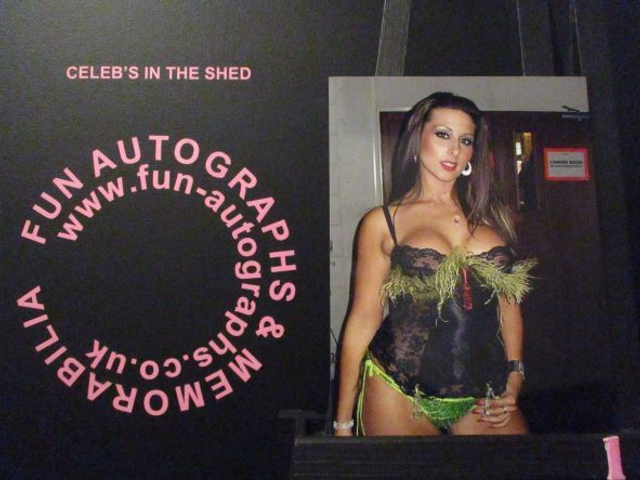 Tina Love Authentic Autographed 6x4.5 Photograph (J1)