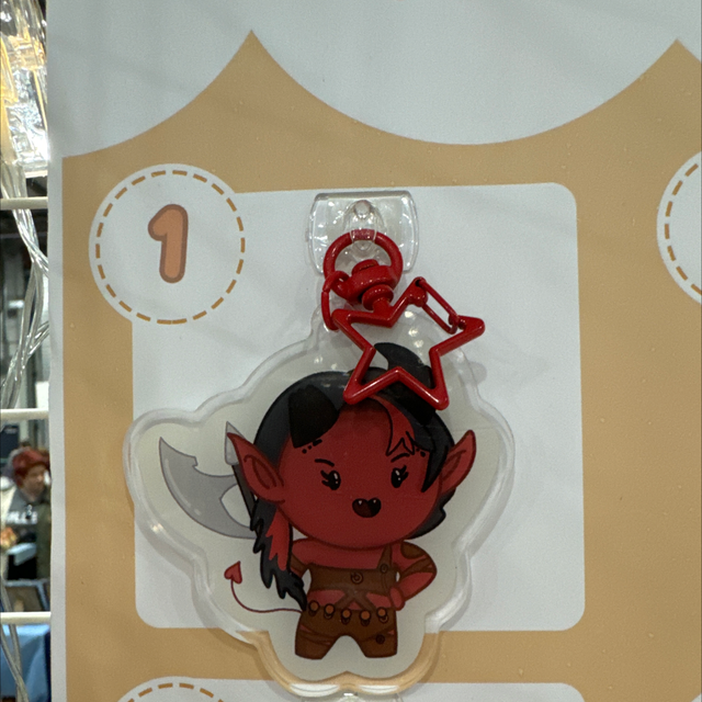 1 Baldur&#039;s Gate 3 Karlach Acrylic Charm