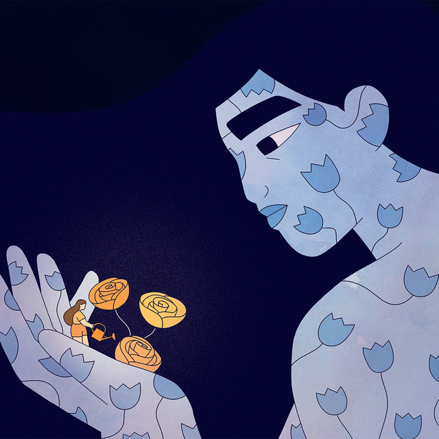 Illustration A6 - Fleurs