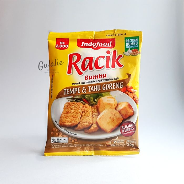 INDOFOOD Racik Bumbu Tempe Tahu Goreng - Poudre Marinade Pour Tofu et Tempeh Frits