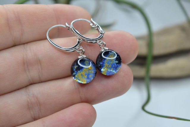 DORMEUSES VOIE LACTÉE MONTURE ARGENT (DVL13)