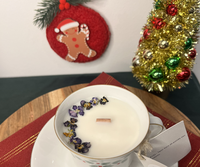 Bougie Sapin - Noël d’Houx