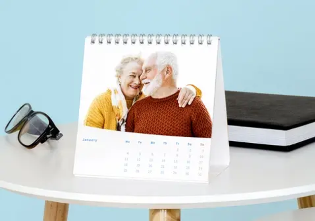 Calendrier bureau 14x14