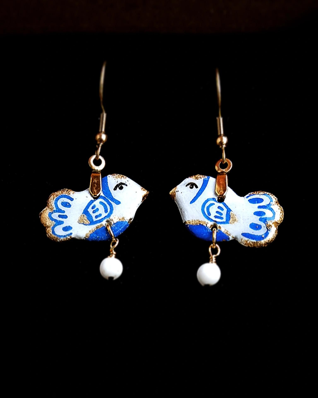 Petit oiseau bleu