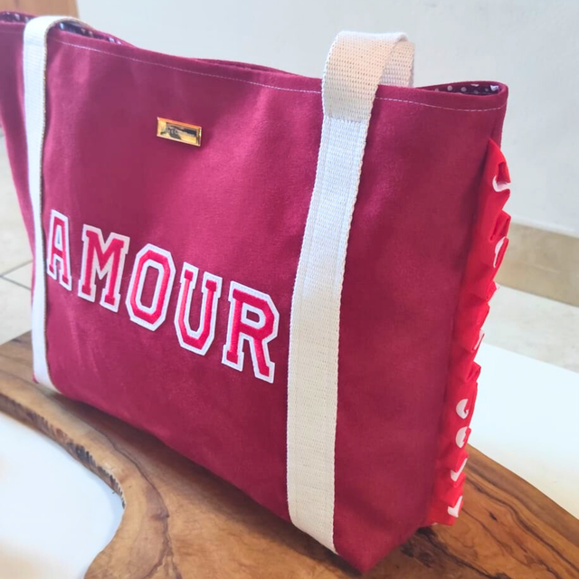 🌸Sac cabas Amour Rouge 🌸