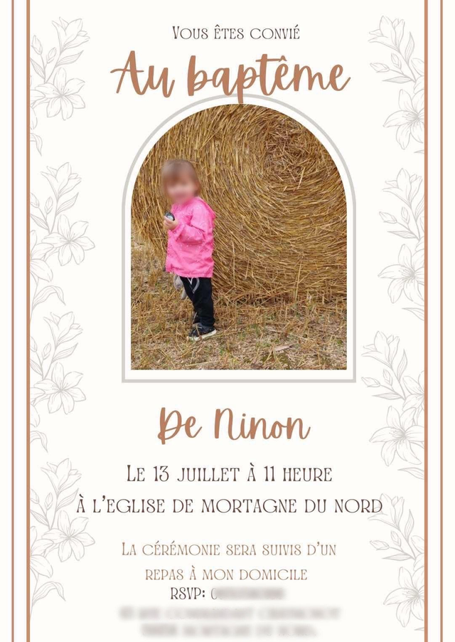 Invitations Cérémonie