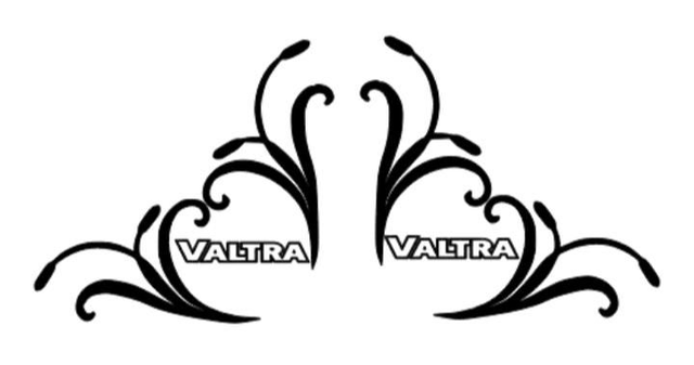 Valtra corner swirls - PAIR