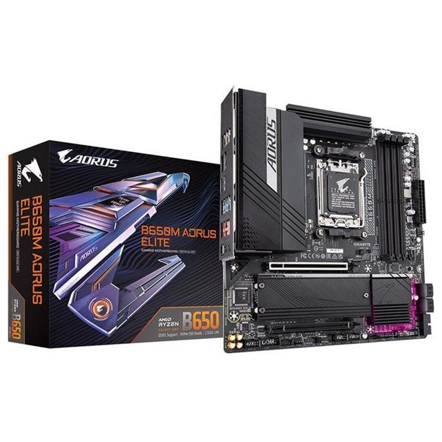 02.2.0008 – Scheda Madre Gigabyte B650M AORUS ELITE AM5 – Mid Range Gaming con DDR5
