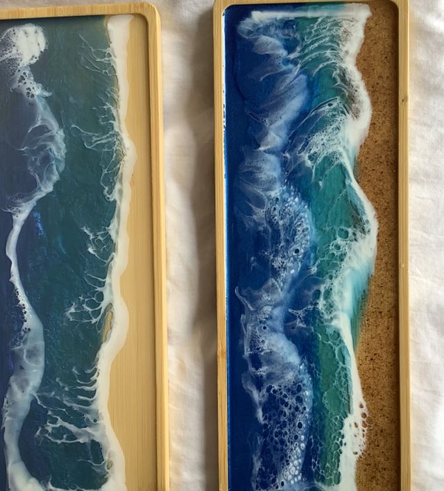Seaside Coffee cup tray