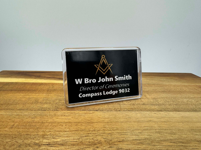 Custom Festive Board Name Plaque - Small