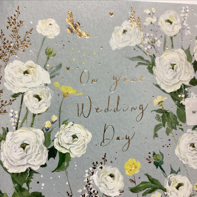 Wedding Day - White floral WF