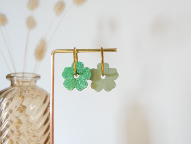 HANA vert métallisé / vert d'eau