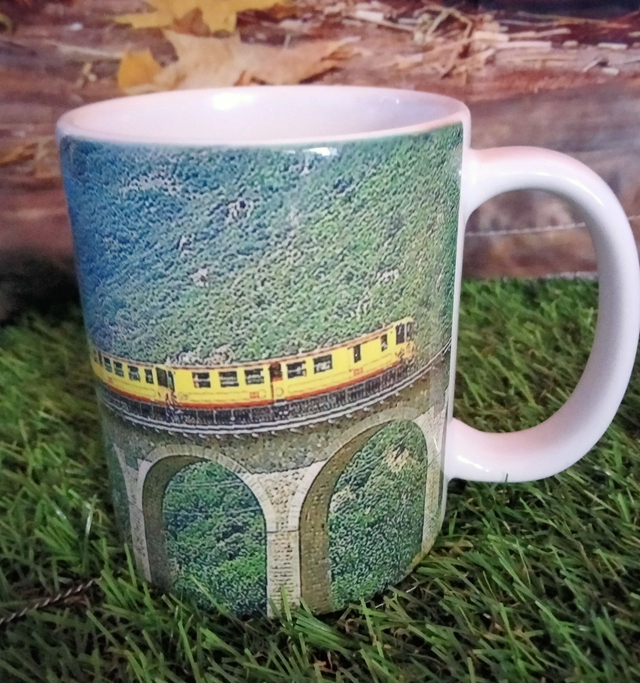 Tasse Train Jaune