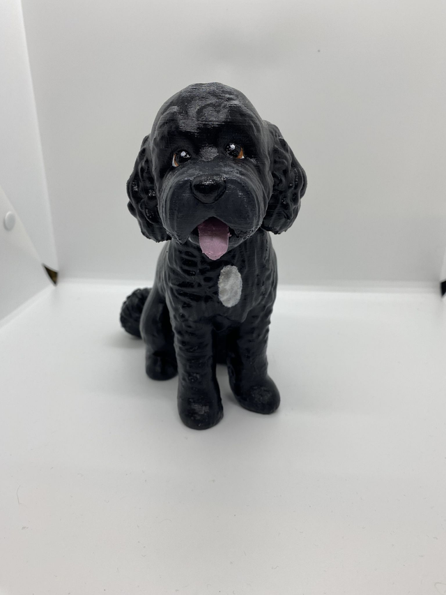 Hand-painted Cockapoo Ornament