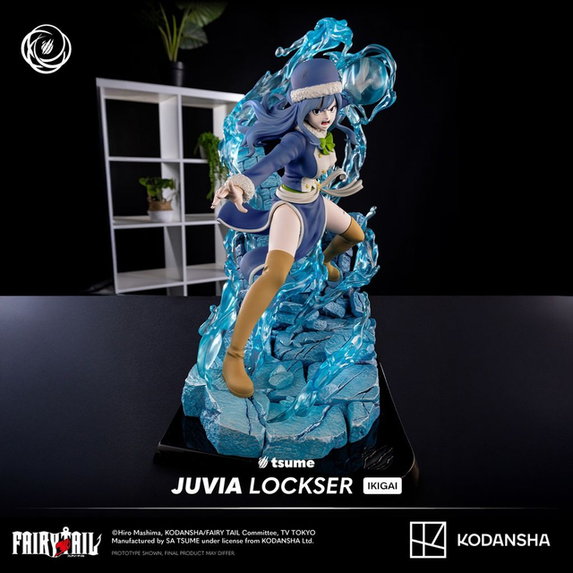 (Preordine)  Juvia Lockser - Fairy Tail - Statua Ikigai Tsume Art 1/6 💧💙 (Anche a rate! 👇)