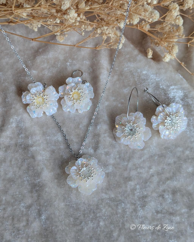 Collection "Éclats" version argentée 