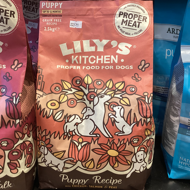 Lily’s puppy recipe dog food (Puppy)