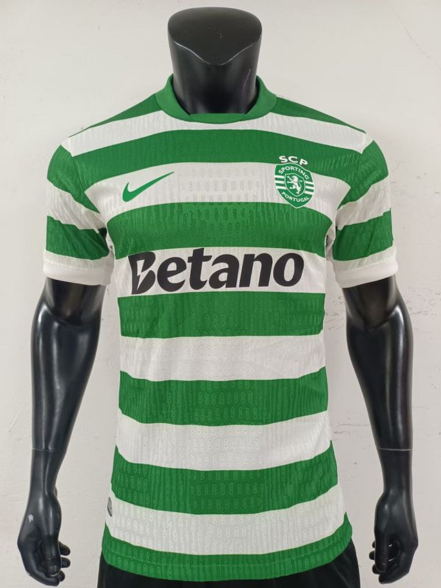 Camiseta 1º Sporting de Lisboa- Versión Jugador - 25-26