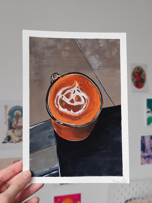 Pumpkin latte