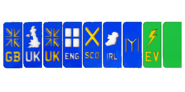 4D Side Flags (pair)