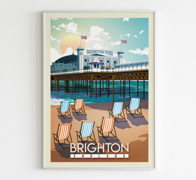 Brighton Wall Art Print