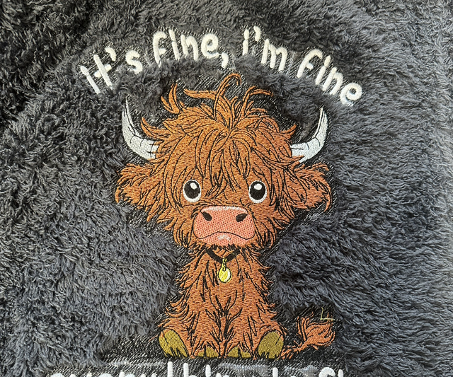 Blanket - I’m Fine Highland Co