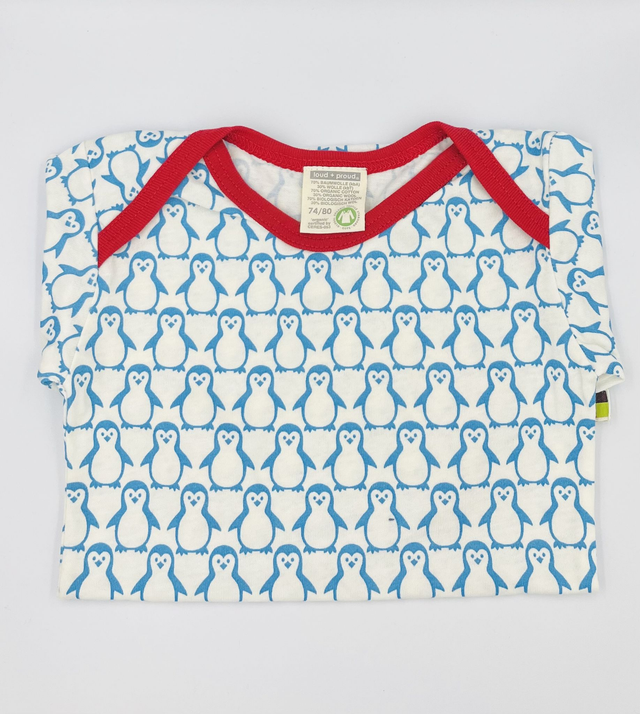 baby bodysuit organic cotton and wool 74