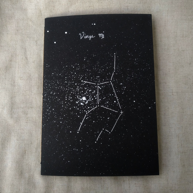 Carnet Constellation A5 (Signes astrologiques/étoiles)