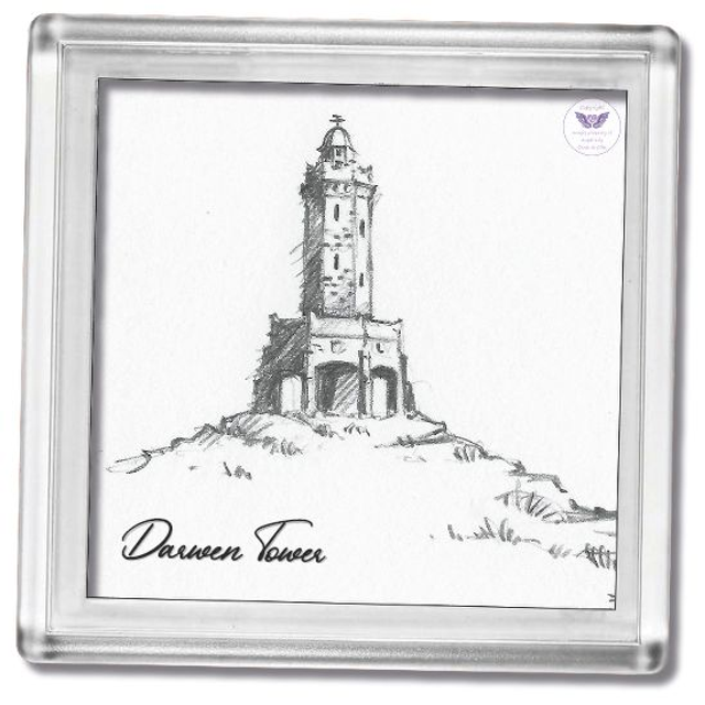 FM-DT09 Darwen Tower Fridge Magnet
