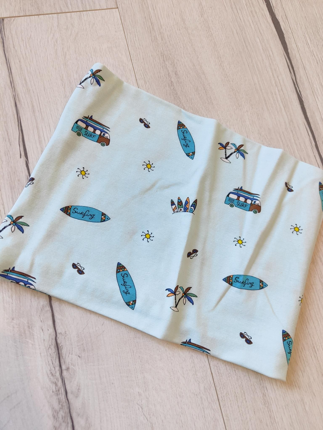 Snood léger 2-6ans planche de surf bleu