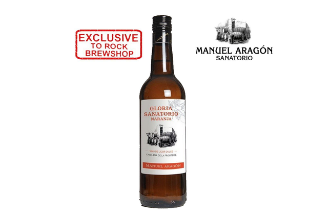 Moscatel 'Gloria' Vino de Naranja - Orange Dessert Wine from Bodegas Manuel Aragón 