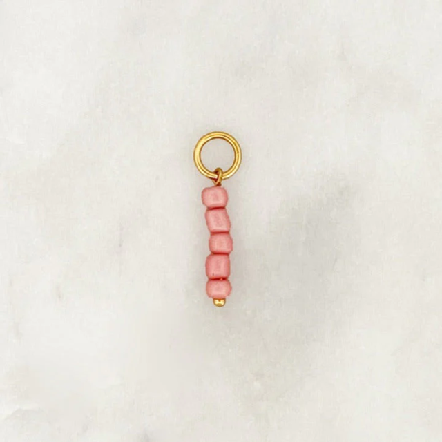 DYO Glossy Pink Beads