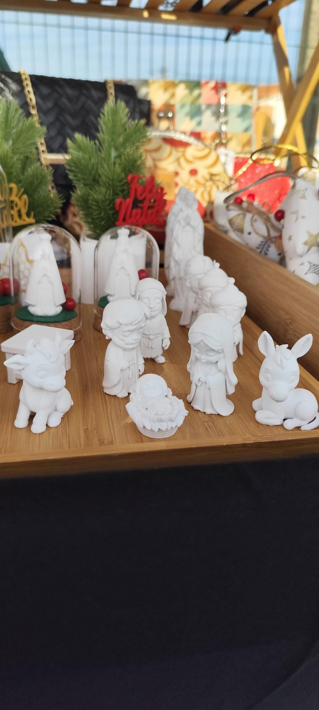 Presepio miniatura 8 peças 