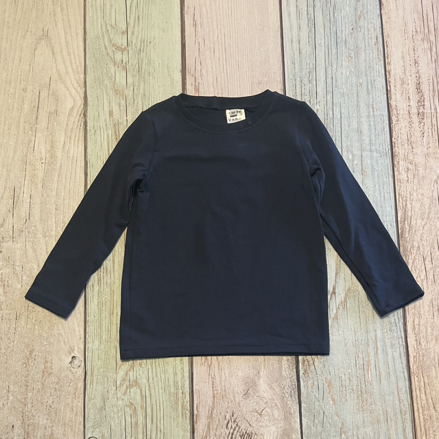 Langarmshirt, Größe 110, dunkelblau