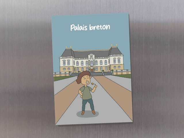 Magnet " Palais breton "