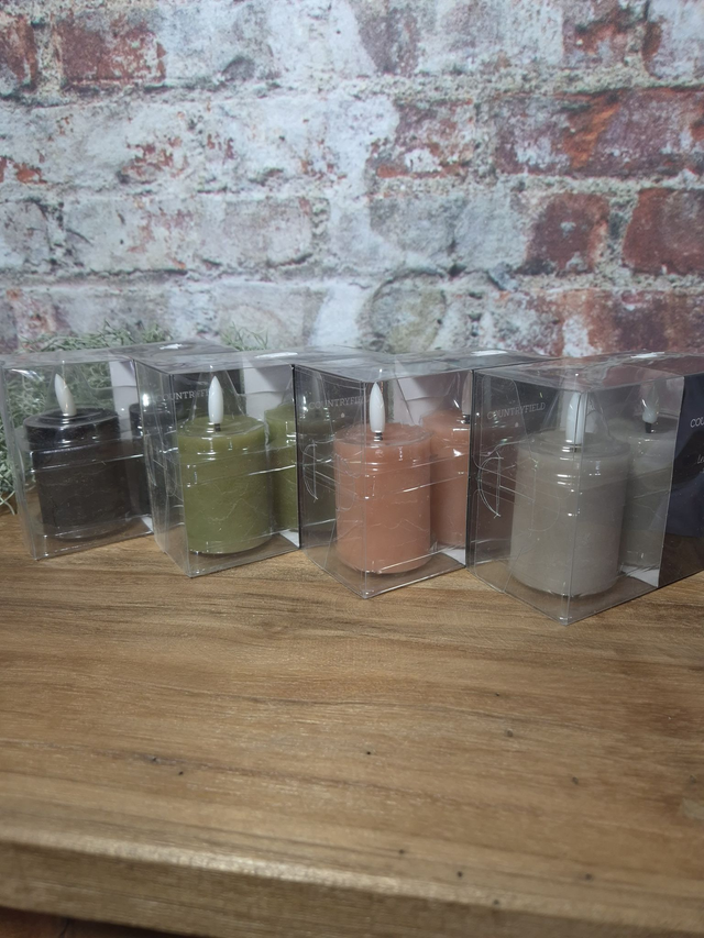 Stompkaars led, set van 2. Groen. Maat S.