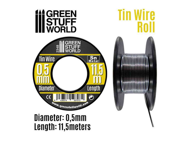 Rouleau d'étain de 0.5 mm GSW 2348