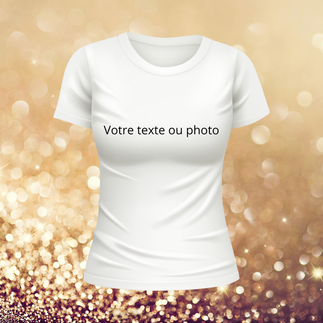 T-shirt adulte personnalisé